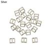 20Pcs Mini Tri Glide Buckle Belt Buckles For 1/6 Dolls Waistband Bags Shoes Pants Overalls Adjustable Buttons Sewing Accessorie