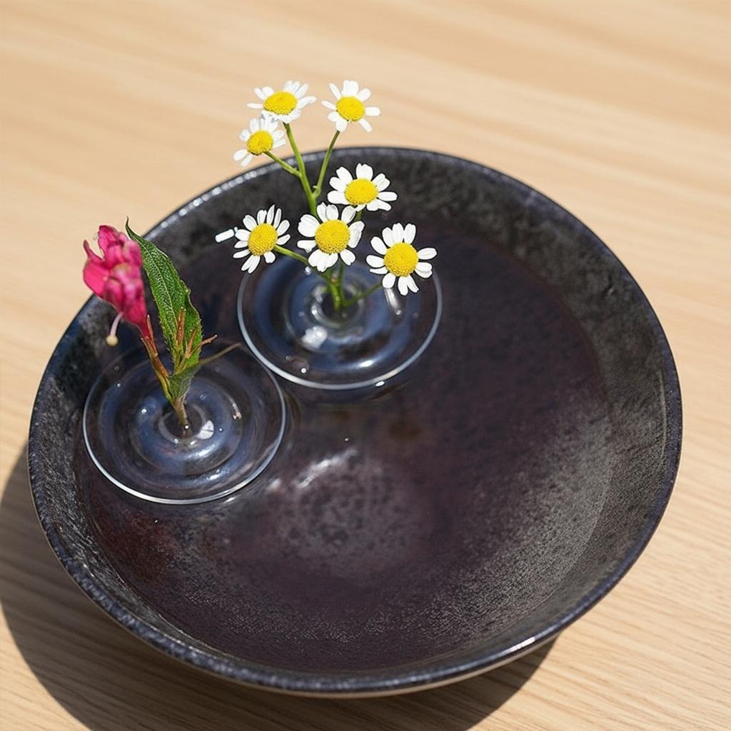 10 szt. pływających uchwytów na kwiaty do aranżacji wnętrz, przezroczysty uchwyt na łodygę misy na kwiaty, wesela, imprezy, majsterkowanie w domu