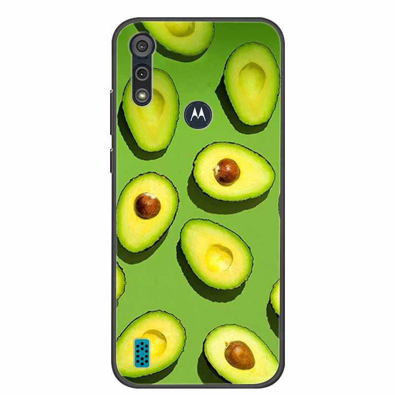 Phone Case for Motorola Moto E6i / E6s 2020 Shockproof Soft Silicone TPU Back Cover for Moto E6s 2020 E 6S 6i Cases Marble Print