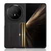 Etui na Honor Magic V5 5G z uchwytem na karty, skóra o fakturze liczi + PC, pokrowiec na telefon