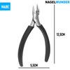 NAGELWUNDER Nail Clippers Toenail Clippers Stainless Steel Toenail Scissors Thick Toenails