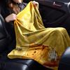 1 Stück Puuh Bär Wabenmuster Decke Leichte Flanell Überwurfdecke für Sofa Bett Reise Camping Wohnzimmer Büro Couch Stuhl