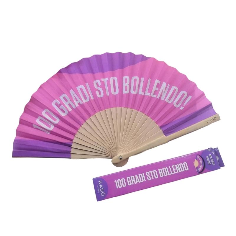 

Элегантный испанский веер с градиентами, танцевальный ручной веер из дерева, складной веер со смешным сообщением для сценических выступлений и праздничных мероприятий
