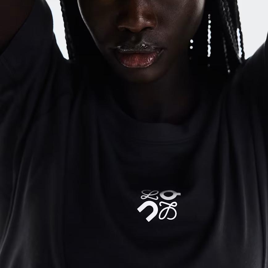 On X Loewe Active Soft Comfortable Fashiable Versatile Short Sleeve T-Shirt Unisex Tops Black 1UF10430553