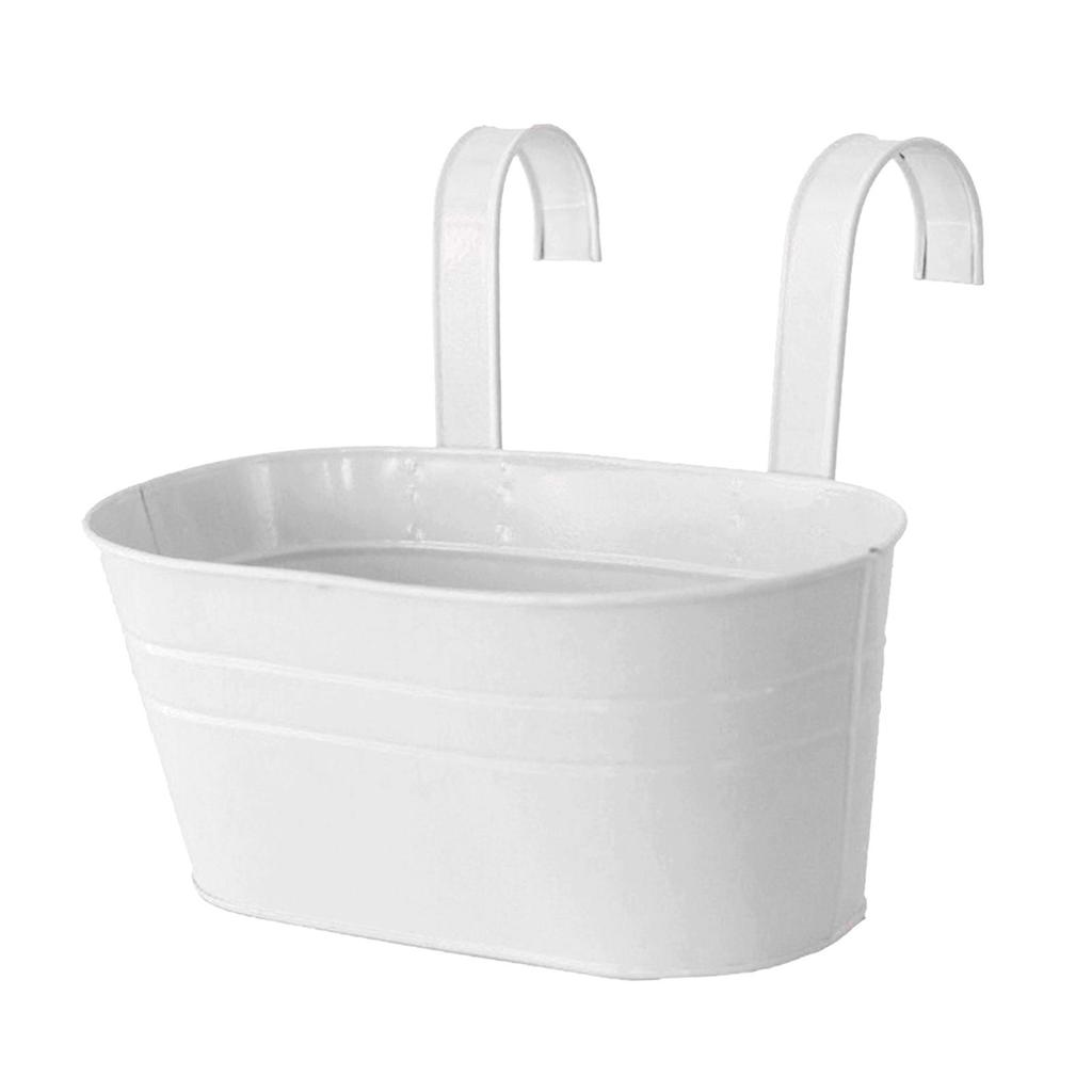 Detachable Hook Hanging Flower Pots for Balcony Ers Indoor Rails Deck
