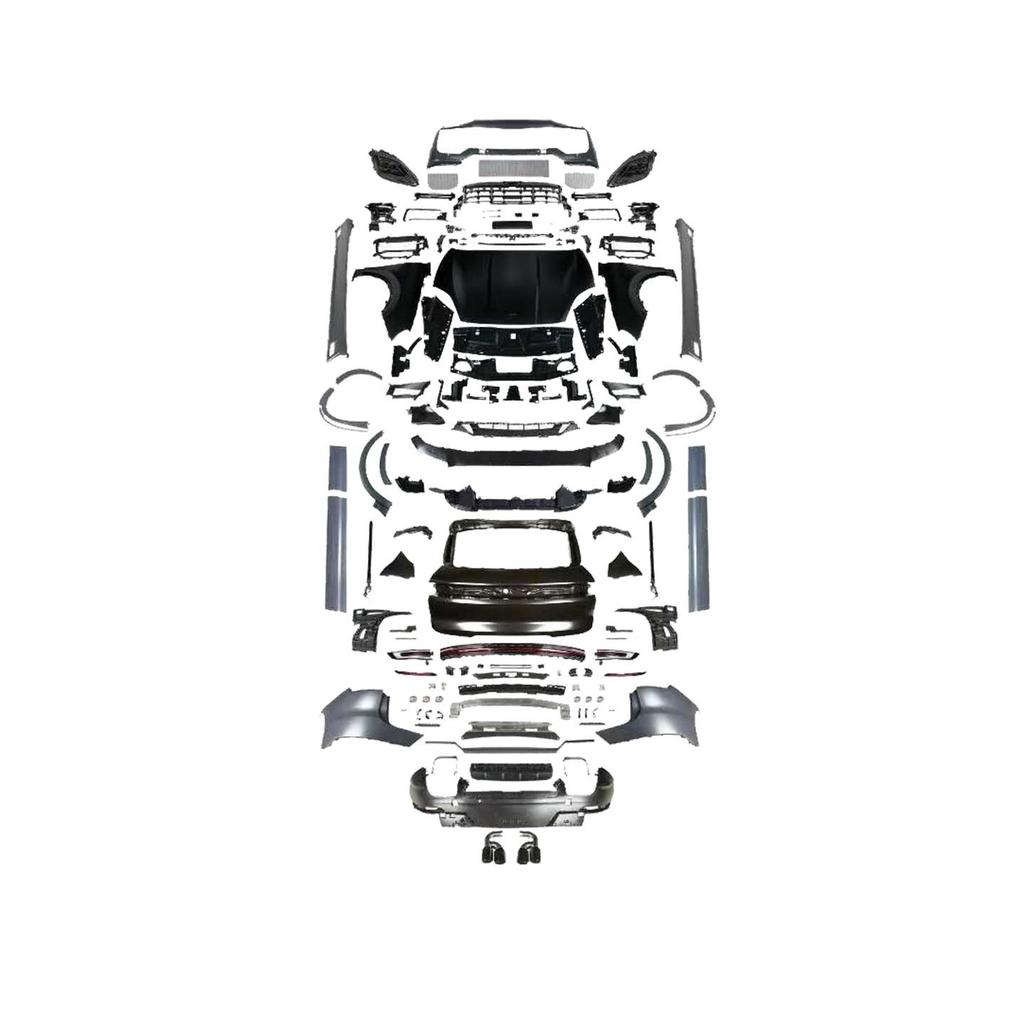 Porsche Cayenne 25 GTS/SD PP Body Kit: Front & Rear Bumpers Upgrade