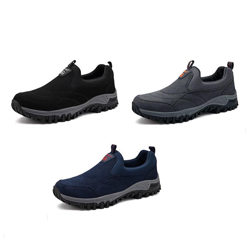 Schuhe Herren Sneaker Outdoor Wanderschuhe Wildlederimitat Rutschfeste Gummi Herren Walking Sportschuhe Fitnessstudio Schuhe Herren Slipper Schuhe