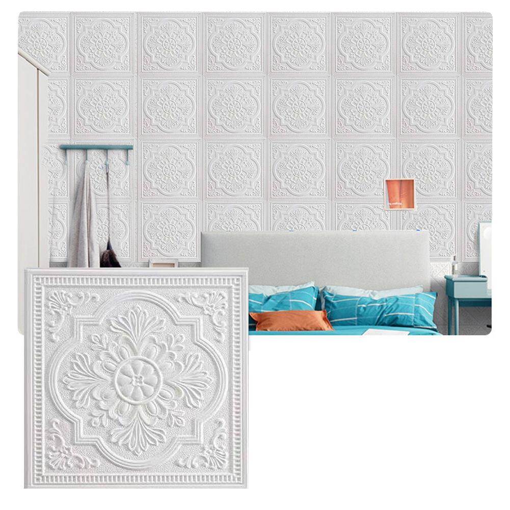 Tile Stone Brick Wall Sticker Easy Clean Easy Installation PE Foam