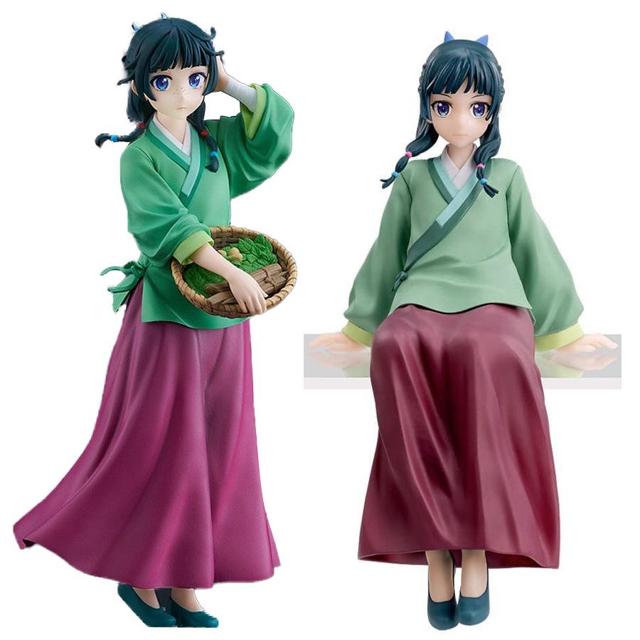 9cm Anime Figurka Dzienniki Aptekarki Kawaii #2288 Figurka Akcji Maomao Figurka Zielarki Maomao Model Kolekcjonerski z PVC Zabawki