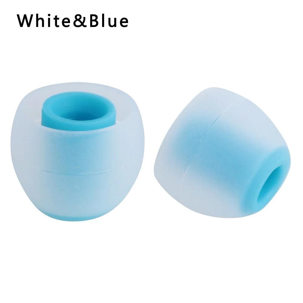 12Pcs Universal 3.8mm Soft In-ear Headphones Earbuds Tips Replacement Headphones Ear-Pads Shockproof Eartips Headset S/M/L