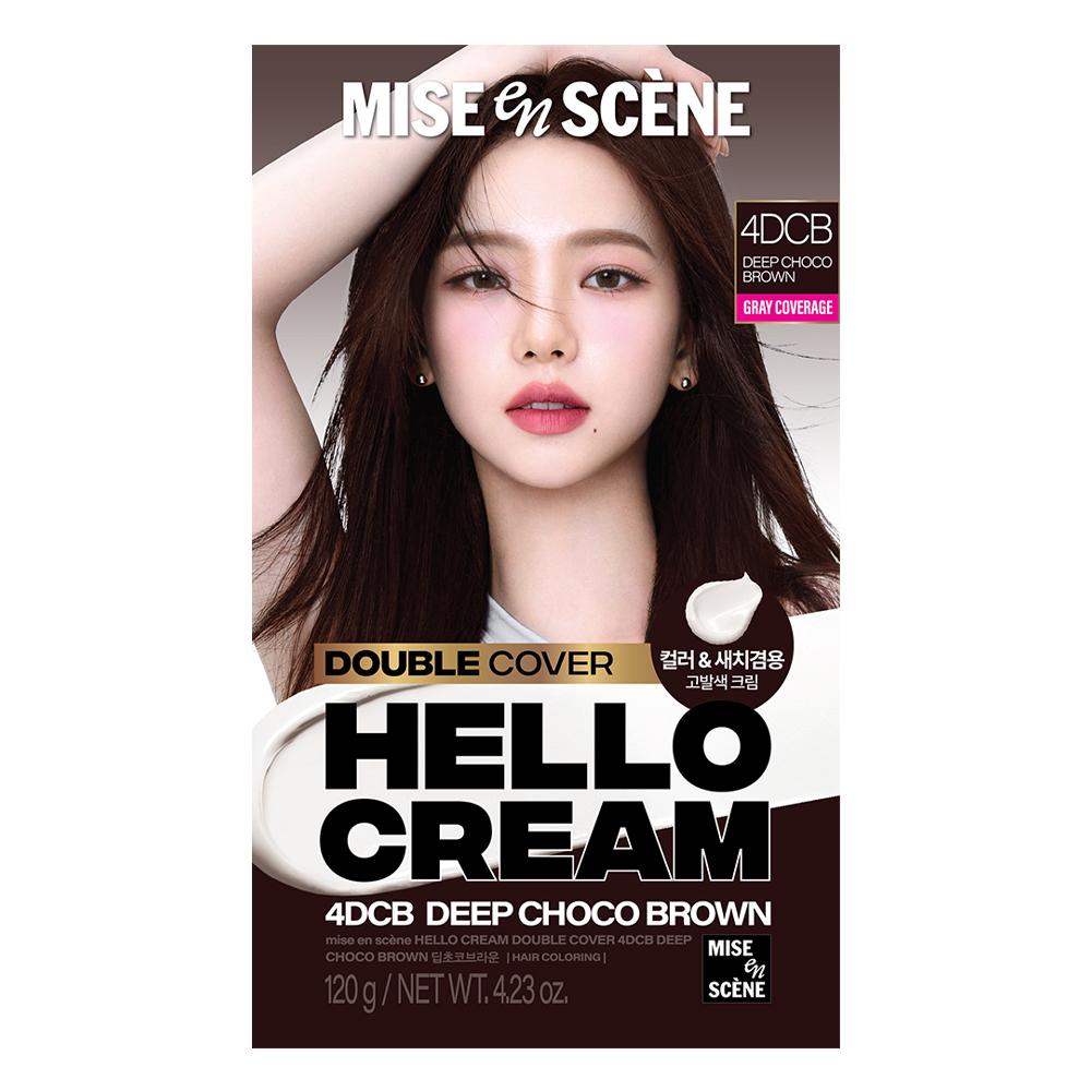 mise en scène Hello Cream Double Cover 120G Dye (Mystic Black and 5 Other Colors)