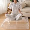 No Pump Vacuum Storage Bags Durable Reusable Oversized Cube Design Easy Compression Saves