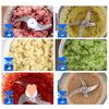 High-Power 1800W Electric Meat Grinder & Vegetable Chopper: Large Capacity for Meat Paste, Chili Sauce, and Meat Filling.