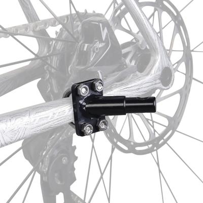 Bicycle Trailer Hitch Bike Coupler Attachment Adapter Heavy Duty Alloy Bicycle Trailer Replacement Connector Hook Bike Accessories