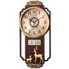 Compas New Chinese Style Quartz Calendar Wall Clock