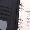 A5 Leather 6-Ring Binder Notebook with Free Shipping