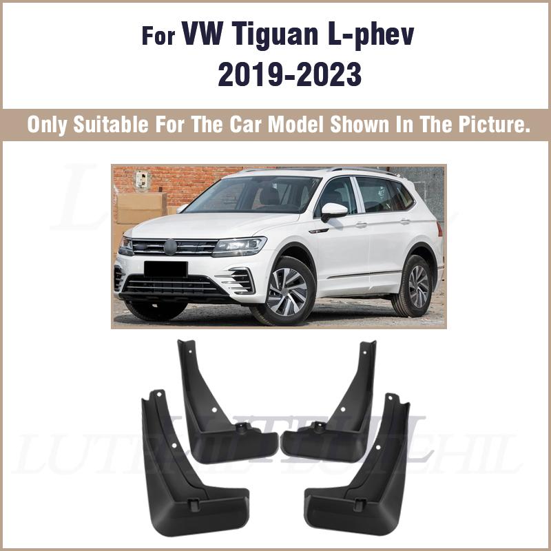 Für Volkswagen VW Tiguan R-line 2019-2026 und L-phev 2019-2023 Kotflügel Schmutzfänger Spritzschutz Schmutzfänger Schmutzfänger