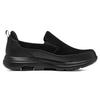 Skechers Go Walk 5 Synthetic Leather Nubuck Slip-On Sports Low-Top Casual Shoes Men sneakers Black 216048-BBK