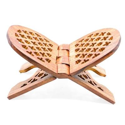 Wood Book Holder Display Stand Folding Religious Prayer Rehal
