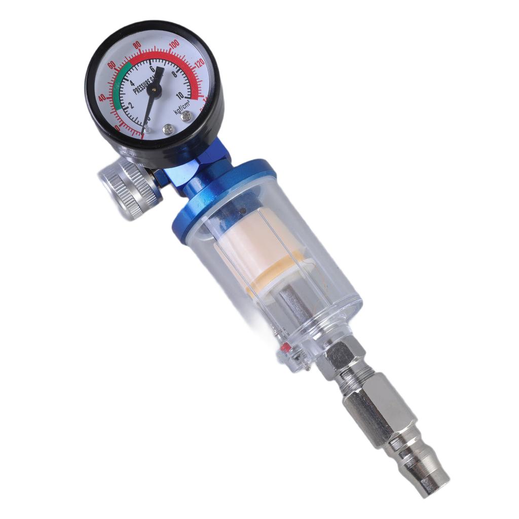 1/4 Inch Air Compressor Water Separator Set Comprehensive Spray Gun Air Regulator for Spray Gun & Paint Application