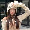 Handmade Crochet Hat Hollows Out Cotton Knitted Hat Women Fashion Hat for Spring and Autumn