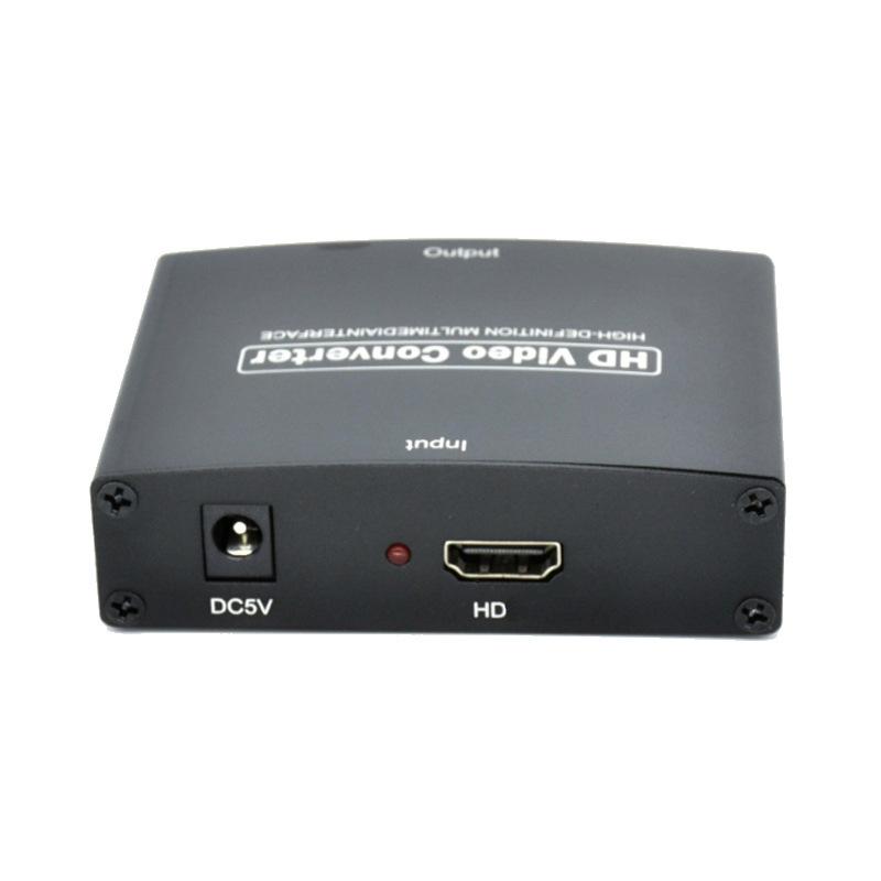 HD to YPBPR RGB R/L 5RCA Scart Component Converter Adapter Support 1080P Video Audio for DVD PSP Xbox 360 PS2 HDTV