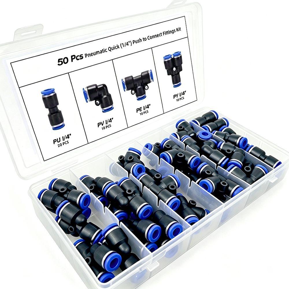 Hard Quick Fittings Plastic Pipe Connector Durable Pneumatic Connector Air Source Equipment