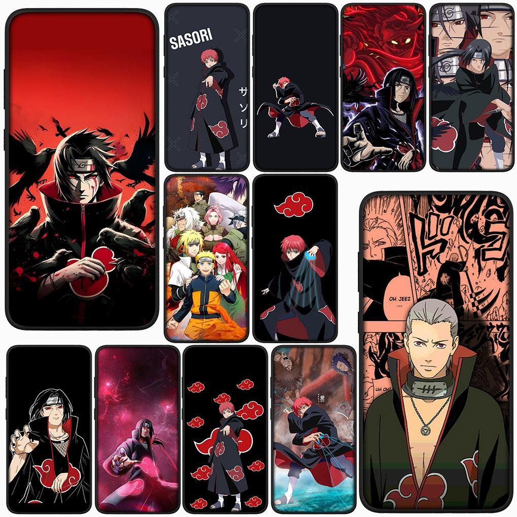 For Motorola Moto G86 G57 G67 G24 G15 G54 Power G13 G14 G34 G35 G45 G53 G55 G75 G72 Case Sasori Akatsuki Narutos Itachi Uchiha