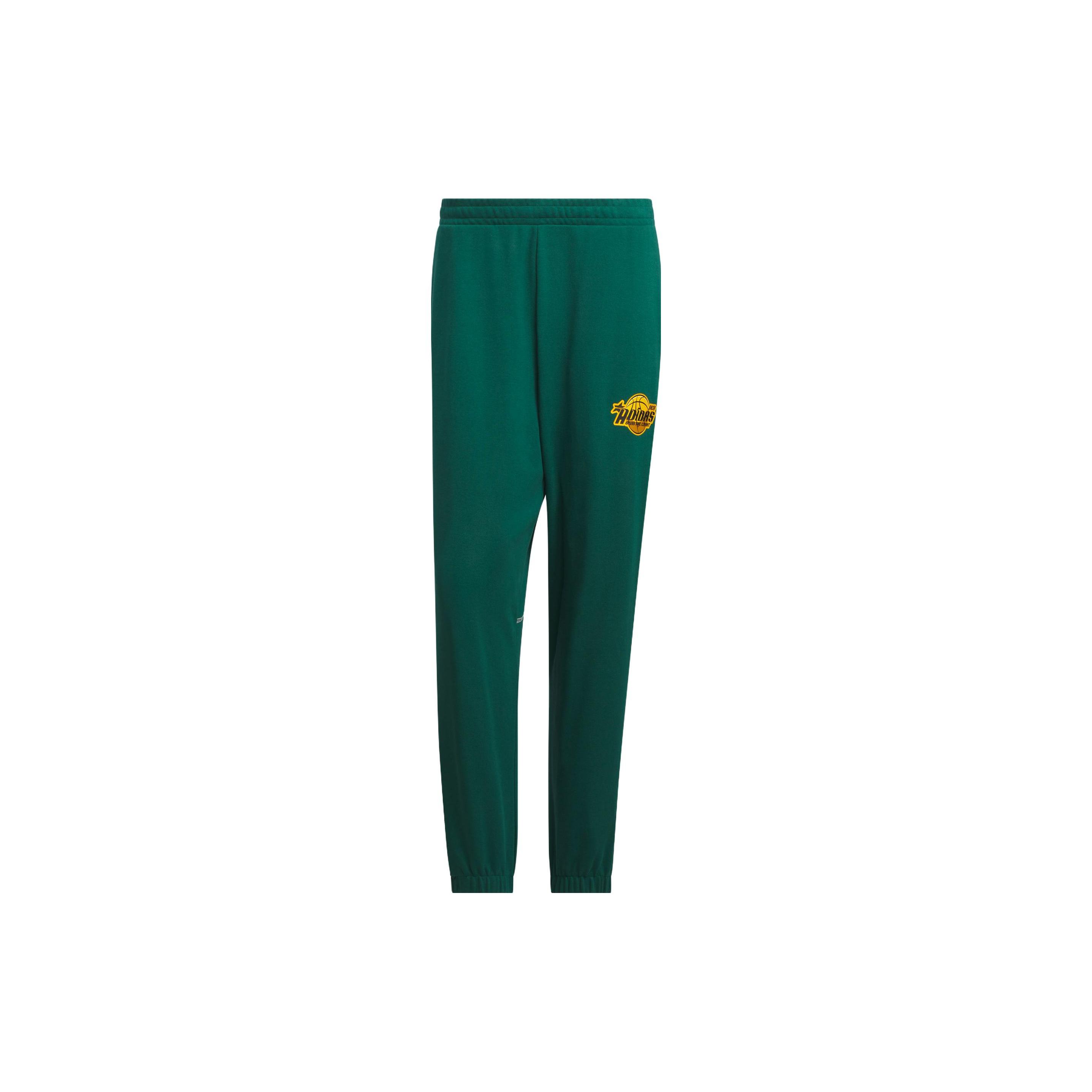 Мужские вязаные спортивные штаны Adidas Лесной зеленый IK3444 XL
