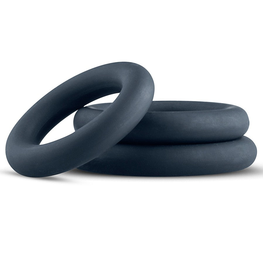 Set de 3 cockrings Boners Silicone 9mm - Boners - Cockrings