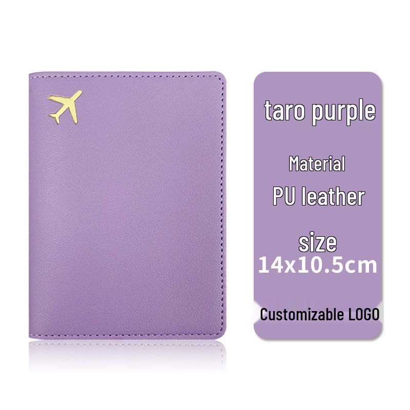 Multi-Color Multi-Functional Passport Holder with Custom Logo – PU Leather Travel Document Cover