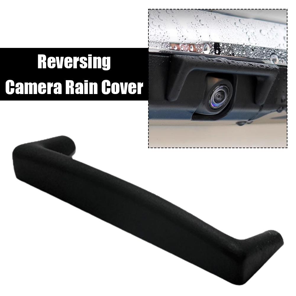Car Rear Camera Rain Shield with Strong Adhesive Automobile Anti Rain Cover ABS Car Rear View Backup Camera Splash Guard