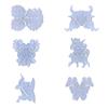 Easy Release Lovely Animal Sturdy Silicone Mould Portable Accessory for DIY Coasters and Decorative Home Projects