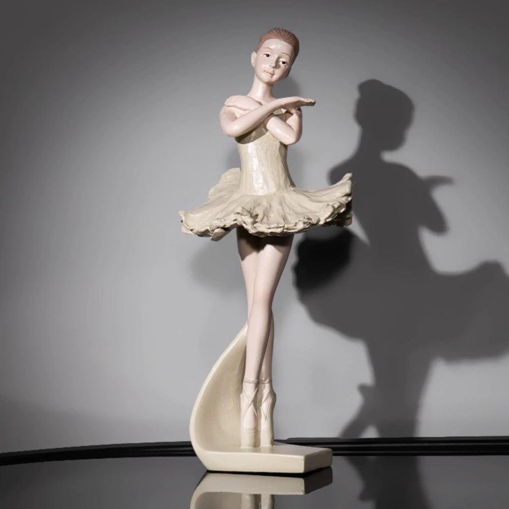 Creative Nordic Creative Ballet Girl Ornaments Ins Style Dancer Model Room Princess Room Soft Decoration Home Furnishings