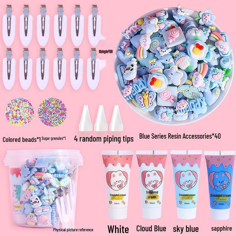 

Детский набор для изготовления заколок для волос своими руками: Милые смоляные аксессуары для самодельных заколок для волос