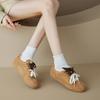 Retro Inner Height Increase Mandarin Duck Shoelaces Women's New Soft-soled Casual Shoes Sports