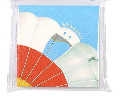 

1book Watercolor Memo Paper Fresh and Colorful Watercolor Memo Paper Non Adhesive Memo Notebook
