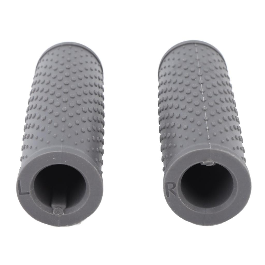 Electric Scooter Handlebar Grips 22.2mm Diameter Anti Slip Rubber Handle Grips Sleeve Replacement