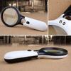 LED Light Handheld  Magnifier Loupe Magnifying Glass Portable   Microscope