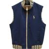 Men's Trendy Lightweight Luxury Sleeveless Zipper Vest: High-End Comfort with Simple, Solid Color Design