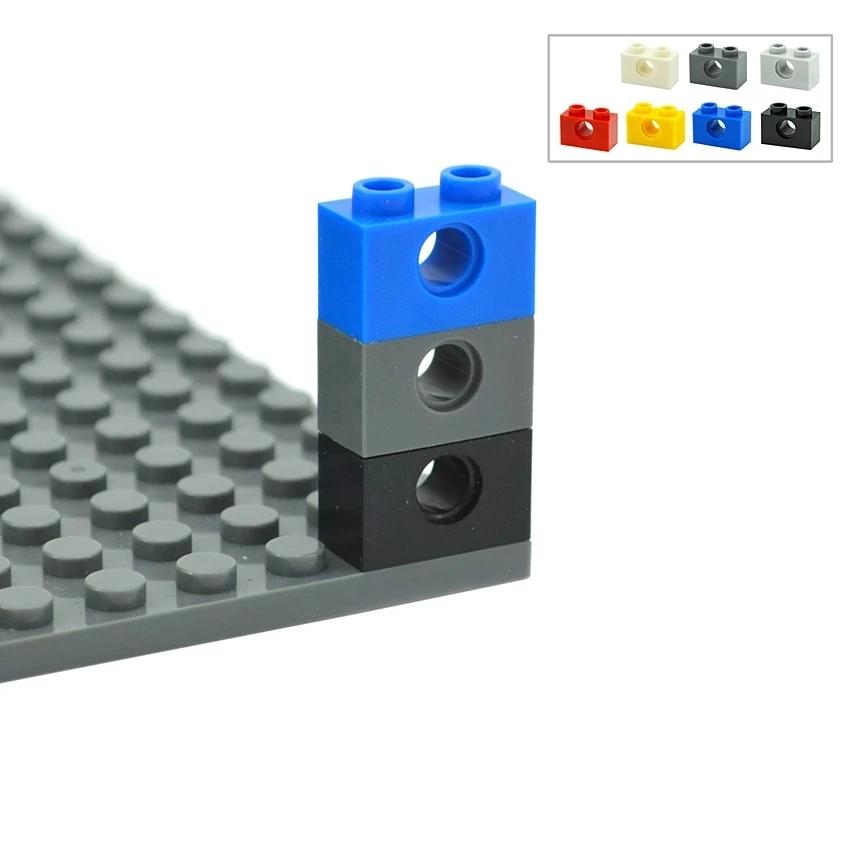 MOC Technical Beam Construction Block Combination Studded Long Beam featuring Hole Thick Blocks Works With 3703 3 3895 2730 3894 3701