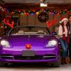 Reindeer Antlers For Cars Festive Christmas Decor Light Up Antler Set Reindeer Kit Roofs Tops Decoration For Van SUV Shopping