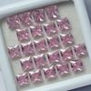 51 Pcs Lot Natural Pink Sapphire Square Cut 5x5mm Certified Loose Gemstones