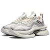 Li Ning Ling Kong Trendy Pohodlné Odolné Prodyšné Nízké Táta Boty Dámské Tenisky Světle Stříbrné AZGW284-1