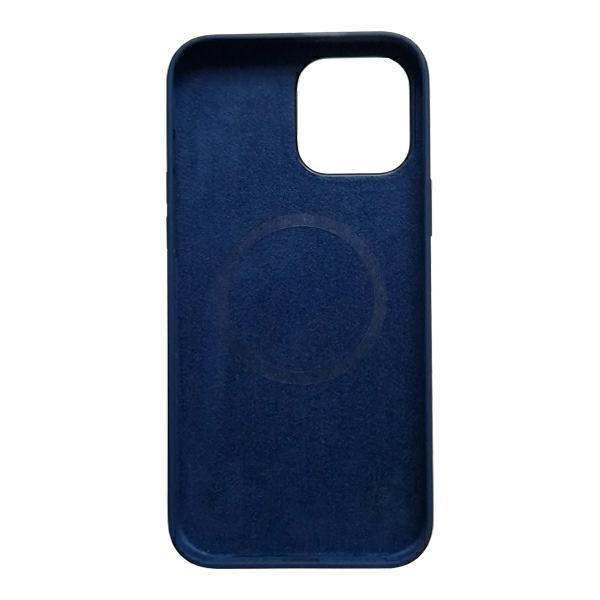 Etui do iPhone 14 Pro Max Mercury MagSafe Silikonowe Granatowe