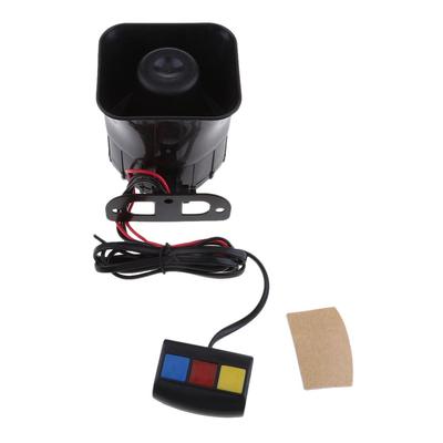 DC 12V 3  Sounds Loud Speaker Security Warning  Horn for Motorcycle