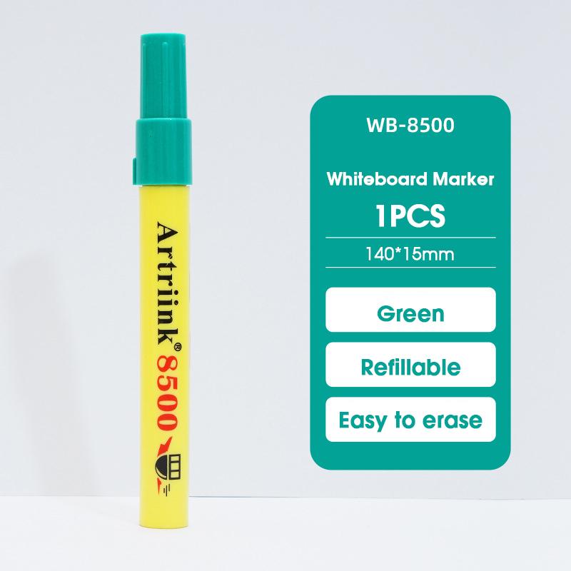 1pcs Whiteboard Marker Set,Erasable, Refillable,Safety,Non-Toxic,High Capacity,Office,Conferencing,Educational Items