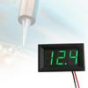 DC4.5V-30V Voltage Panel Meter LED Display 0.56 Inch Volt Instrument Tool Voltage Gauge for 6V 12V Electromobile Motorcycle Car