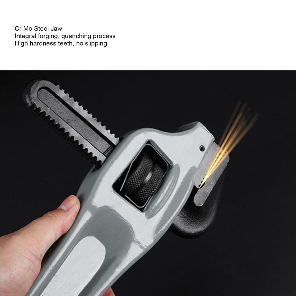 Adjustable Offset Hex Aluminum Alloy Adjustable Wrench Wrench, Heavy-Duty Plumber's Wrench, Plumber's (14-Inch)