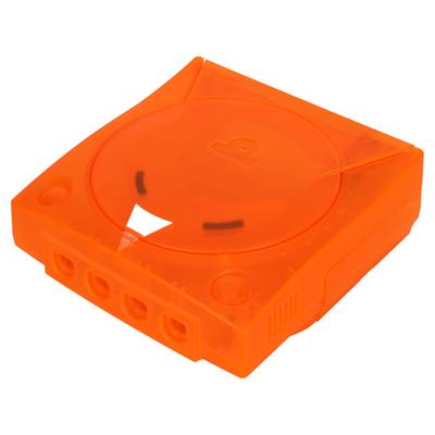 Housing Shell Orange Plastic Translucent Replacement Protective Shell for SEGA Dreamcast DC